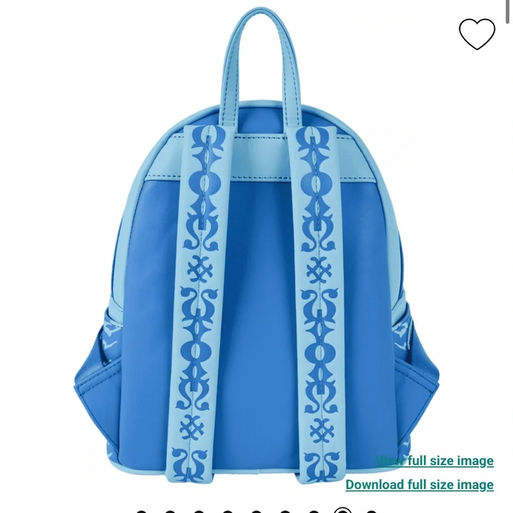 Loungefly Loungefly Pinocchio Raft Monstro Lenticular Mini Backpack & Wallet